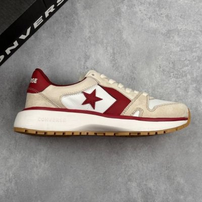 本地 核心私 Converse Omni Trainer 匡威官方 学院休闲复古跑鞋 经典80年代复古跑鞋鞋型 翻毛皮拼接织物材质 利落又简约 皮质星箭Logo