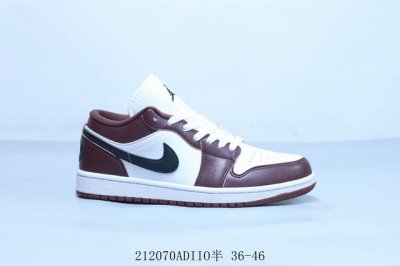 乔丹Air Jordan 1 Low Aj1 乔1低帮复古文化休闲运动篮球鞋 212070Adiio半 36-46