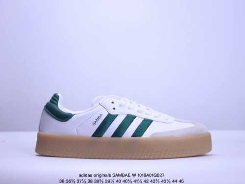 阿迪达斯adidas Originals Sambae W 百搭舒适 包裹性耐磨 低帮 板鞋 Xm1018Q627