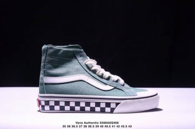 100 Vans Authentic 经典安娜海姆 全翻毛皮复古高帮高端硫化帆布鞋 Vn0A5Fbdolv 尺码：35 36 36.5 37 38 38.5 3