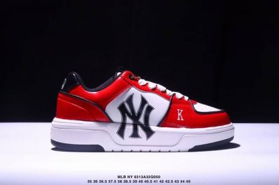 300 公司级Mlb Ny 印花网红老爹鞋 内增高6Cm 原厂原档案数据开发 进口纳米材质 原厂全套手提袋 原盒雷射防伪标包装 官方货号: 3Asxca12N：