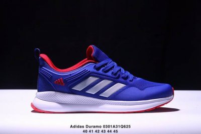 Adidas 阿迪达斯 全新贾卡网织高频鞋面材质，正确高弹轻量含Bounce中底组合耐磨橡胶大底阿迪达斯Adidas Duramo Low 杜拉莫系列低帮轻量缓