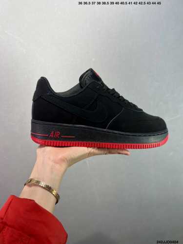 Nike Air Force 1 ‘07 空军一号低帮休闲板鞋 进口牛筋布 原楦头原纸板 纯正空军版型 定制鞋盒 全掌内置全掌气垫 原厂中底钢印 拉帮完美 货号