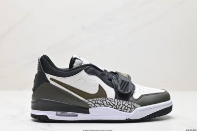 公司级三合一最强合体，多种新配色回归耐克nike Air Jordan Legacy 312 Low”White Grey Fog Blue Red“乔丹最强三