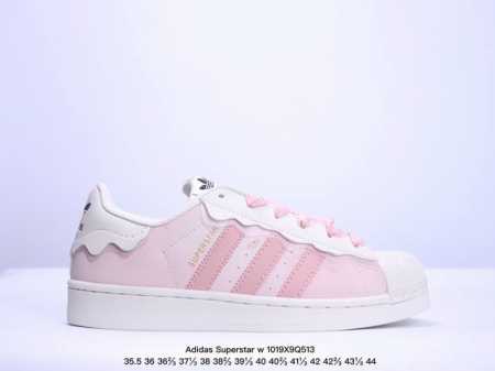 Adidas Superstar w 阿迪达斯三叶草贝壳头板鞋 牛皮材质 真标带半码 Size:35.5-44码 XM1019Q513 - 点击图像关闭