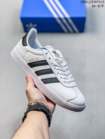 真标带半码 Adidas阿迪达斯代购三叶草Samba Adv男女款运动板鞋H01878 B75807 尺码：见图 编码：05Jgd397A12