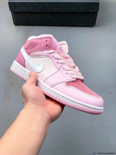 耐克Nike Air Jordan 1 Mid Aj1乔丹一代中帮经典复古文化休闲运动篮球鞋 0424289X19