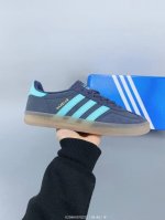：130 公司级Adidas Originals Gazelle Indoor 三叶草休闲防滑耐磨低帮板鞋 鞋头出色设计 塑就出众贴合感 稳固的后跟贴合足部曲线