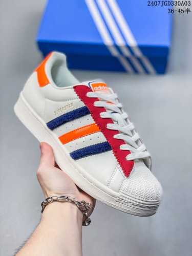 阿迪达斯adidas三叶草 Originals Superstar”Sail Green Lace“贝壳头系列低帮经典百搭休闲运动板鞋 货号:Eg4959 尺码