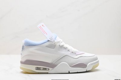 真标Nike Air Jordan 4 Rm 防滑 低帮 复古篮球鞋 货号:Ib8862-141 尺码:36 36.5 37.5 38 38.5 39 40 4