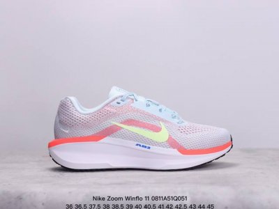 rs版 Nike Zoom Winflo 11 登月网面透气跑步鞋 #原档案数据编织面 #原盒原配 Qc检验、钢印 俱全 #原底科技 同步原版 脚感堪比boos