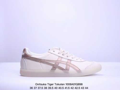 公司级亚瑟士 Onitsuka Tiger Tokuten 复古低帮休闲跑鞋 实拍首发 Tokuten的灵感来源于80年代的室内用鞋 T-Toe前足补强设计 室