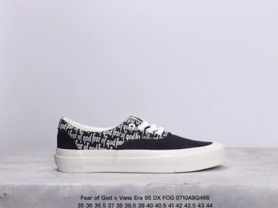 Vans 纯原高端联名系列 Fear Of God × Vans Era 95 Dx Fog 灯芯绒设计高级又特别 质感满满 高清洁做工 二次硫化工艺 Size