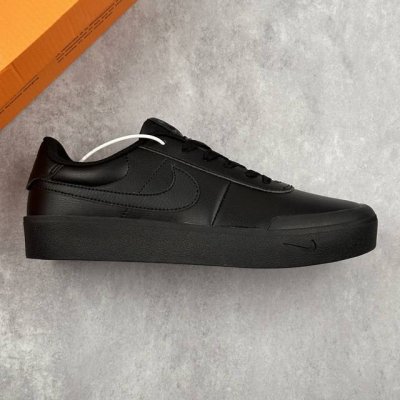 本地210 核心私 耐克 Nike Wmns Court Shot校园风低帮复古篮球板鞋男女运动鞋 延续80年代复古篮球鞋，添加学院风细节。皮革组合鞋面，利落风