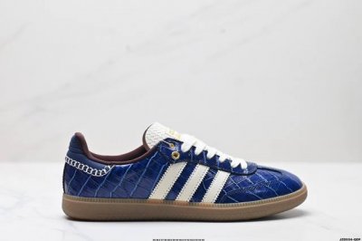 公司级adidas Originals Wales Bonner Samba Og桑巴舞系列绅士德训足球风百搭低帮休闲运动板鞋 货号:Jh9825 尺码:36