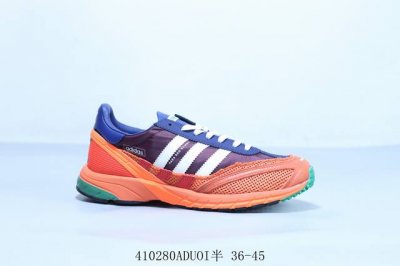 阿迪达斯 Adidas Bad Bunny Adizero Sl 72 健步速度轻盈复古系列百搭透气休闲运动慢跑鞋 货号 J P11460 410280Aduo