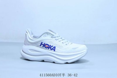 Hoka M Bondi 9代机能轻量缓震网面增高越野男女跑步鞋 货号 1 13 41 Adiot半 36-42
