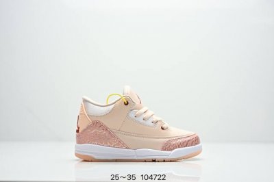童鞋Air Jordan 3 Retro 复刻白水泥 Aj3 乔丹3代 Aj3 乔3 经典复刻白水泥 乔丹篮球鞋系列 鞋身以白色为主调，采用优质皮革材质搭配鞋头