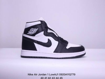 特价 公司级耐克nike Air Jordan 1 Lowaj1乔丹一代中帮经典复古文化休闲运动篮球鞋 Xm0920Q779