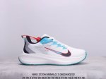 真标nike Zoom Winflo 7耐克男女鞋夏新款网面气垫运动跑步鞋 货号:Cj0291-013 尺码:36 36.5 37.5 38 38.5 39 4