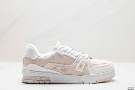 公司级全新lv路易威登louis Vuitton Trainer Sneaker Low休闲运动文化百搭板鞋 尺码:39-45 Id:Jfd129-Hze - 点击图像关闭