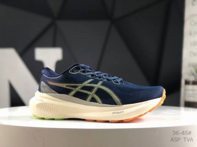亚瑟士 Asics Gel-Kayano 30 代 运动休闲透气专业跑鞋 原档案据数开发楦型纸版 原装印尼工代进口单丝纤维程工网布鞋面，更贴合脚型和舒适透气，后