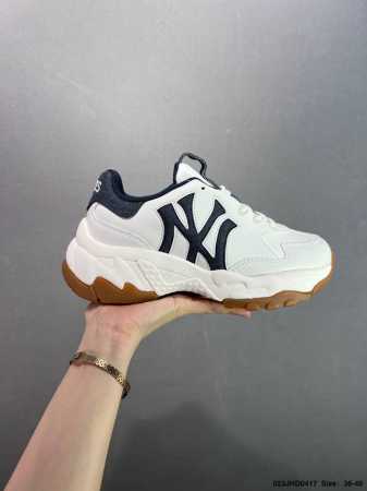 公司级Korea韩国限定发售Ny美国榄球洋基队限定 X Mlb Big Ball Chunky Mesh 厚底老爹系列低帮网织轻量休闲运动慢跑鞋 货号:3Ash - 点击图像关闭