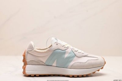 公司级new Balance Ms327 复古休闲运动慢跑鞋 完美细节 #全新 New Balance 327 系列 以更纯粹的复古风格设计打造的全新造型 侧身
