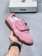 Fila斐乐 Slant Shot舒适时尚防滑耐磨低帮网球鞋男女同款褐色 尺码：35-40半 编码：10Jxd317A15
