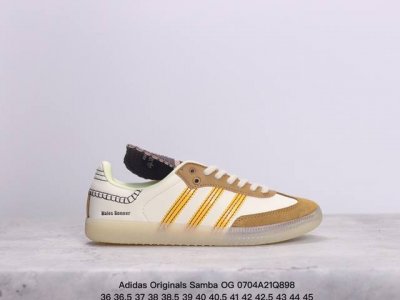 公司级阿迪达斯三叶草adidas Originals Samba Og桑巴舞系列绅士德训足球风百搭低帮休闲运动板鞋 货号:Ig5888 尺码:36 36.5 3