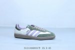 阿迪达斯三叶草Adidas Originals Samba Vegan Og Spd 桑巴舞系列绅士德训足球风百搭低帮休闲运动板鞋 货号 Jp7380 5121