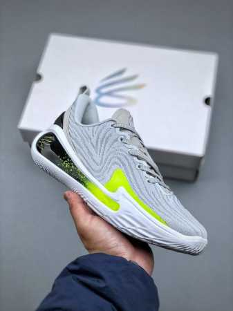 Under Armour Curry Flow 12 ”Podium Blue“斯蒂芬 库里12代专业室内低帮文化休闲运动篮球鞋 升级原楦原纸版开发版型#采用网 - 点击图像关闭
