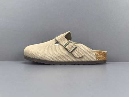 渠道优势，！ 外贸版 勃肯 Birkenstock 皮革 休闲舒适搭扣 包头拖鞋 男女同款 尺码 35 36 37 38 39 40 41 42 43 44 4 - 点击图像关闭