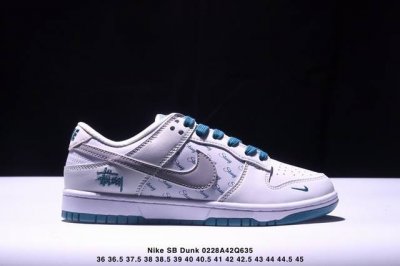 海外爆款限量发售！公司级 Nike Sb Dunk Low“斯图西联名 周年高端定制 低帮休闲板鞋 定制鞋盒 大厂纯原品质出货 超高清洁度 皮料切割干净无任何毛