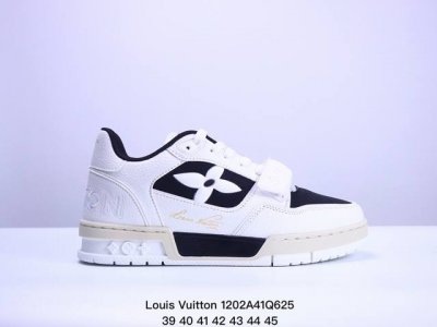 公司级全新lv路易威登louis Vuitton Trainer Sneaker Low休闲运动文化百搭板鞋 尺码:39-45 Xm 2Q625