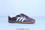 阿迪达斯三叶草Adidas Originals Samba Vegan Og”Spd“桑巴舞系列绅士德训足球风百搭低帮休闲运动板鞋 211650Adowr 36