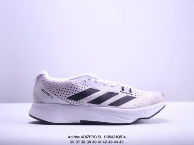 阿迪达斯 Adidas ADIZERO SL 货号：GV9095 网面 低帮 运动休闲鞋，后跟加厚，呵护脚后跟，立体保护软绵鞋口，轻松穿脱不磨脚。安全防撞包裹鞋