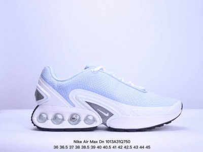 公司级nike Air Max Dn 耐克2024全新气垫跑鞋 #全新鞋款在同侧采用了四个圆柱仓式的设计 不仅有防滑耐磨性功能 还搭配了周围一圈柔软的泡棉材质