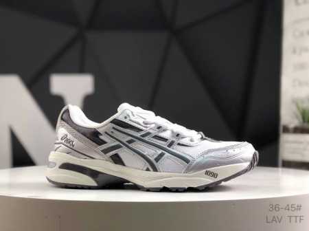 亚瑟士 Asics Gel-1090 亚瑟士复古时尚运动休闲鞋 #原楦原纸版开发#采用复古厚底设计#鞋面采用帆布材质 提供较好的透气性和舒适度#外形上则延续经典 - 点击图像关闭