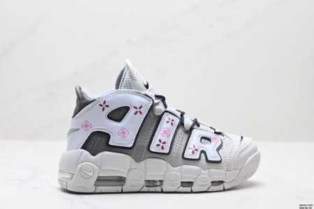 真标耐克nike Wmns Air More Uptempo Gs Barely Green 皮蓬初代系列经典高街百搭休闲运动文化篮球鞋美国队配色 货号:Fb3 - 点击图像关闭