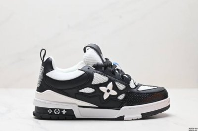 公司级全新lv路易威登louis Vuitton Trainer Sneaker Low休闲运动文化百搭板鞋 尺码:39-45 Id:Jkd129-Ajs