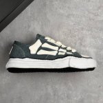 本地 核心私 Maison Mihara Yasuhiro X Amiri Skel-Top Low 圆头系带 低帮 帆布鞋 张艺兴 王一博 王嘉尔 同款鞋 合