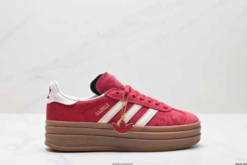 公司级Adidas Originals Gazelle Bold Cny 蛇年限定 高热新品 ”Year Ofsnake“ 时尚百搭 防滑耐磨 低帮 阿迪达斯