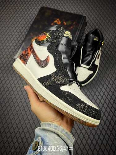 D Air Jordan 1 High Retro Og Cny Aj1 乔1蛇年主题 玄武 高帮篮球鞋 Ib3165-091 #鞋身融入了多种中华传统吉祥元素