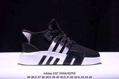阿迪达斯adidas 反光系列 采用原装圆筒针织鞋面，市面最为正确eva轻量高弹大底 三叶草新品adidas Eqt Basketball Adv 系列街头篮球