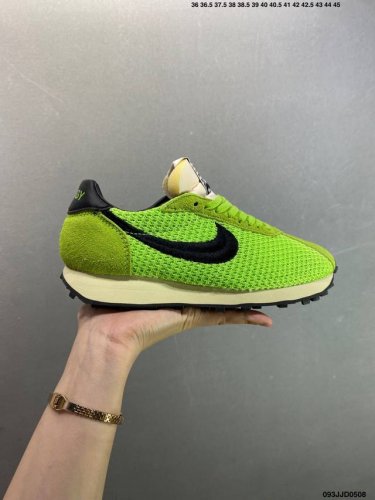 公司级Stussy X Nike Roshe Run Ld- 0 运动鞋耐磨 低帮跑步鞋 货号:Fq5369-001 尺码:36 36.5 37.5 38 38