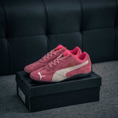 核心私 puma Speedcat Og 彪马薄底系列 复古运动休闲跑鞋 鞋面设计轻量透气 提供了舒适性和穿着感受 柔软内里材质 穿着更加舒适 橡胶鞋底提供持久