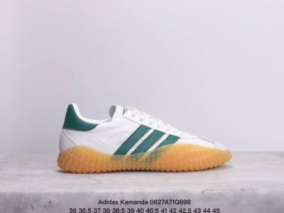 公司级原鞋独立模具开发 原厂网纱面 阿迪达斯 Adidas Kamanda 小yeezy 生胶刺头底 秀气大方的鞋型 气质修身。 货号：Ee5665 尺码：36
