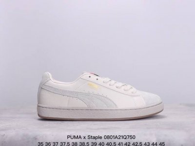 彪马 Puma X Staple 和平鸽 运动板鞋 Jeff Staple将纽约的标志性元素 鸽子应用于该鞋款中，也融合进了激发其设计灵感的坚毅果敢的纽约人精神