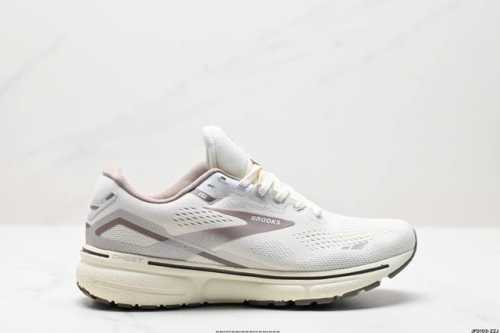 公司级Brooks Ghost 15 布鲁克斯减震耐磨训练女子防滑跑步运动鞋 款跑鞋以其卓越的缓震性能和舒适度备受青睐，采用了Biomogo Dna自适应缓震中